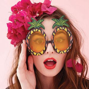 Nouveau hawaïen ananas Style lunettes cadres pour femmes créatif drôle plage fête mariage et bière Festival décorations - Product Image 2