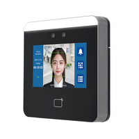 Mini Reloj Checador de Tiempo con Reconocimiento Facial, Dispositivo de Registro de Asistencia para Empleados, Control de Acceso XFace40H Tipo Cuadrado