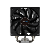 Refroidisseur CPU COOLLEO B60 silencieux pour PC de bureau, radiateur de refroidissement par air avec 6 caloducs, compatible AM5, LGA 115X/1200/1700/1851, AMD AM4/5