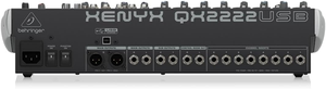 QX2222 USB Premium 22-Input 2/2-Bus Mixer con preamplificadores y compresores de micrófono inalámbricos Xenyx, procesador KLARK TEKNIK Multi-FX - Product Image 6