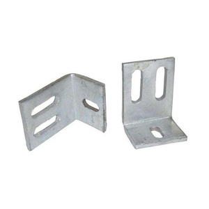 Bán buôn Cổ Phiếu nhà máy thép không gỉ hình chữ L khung cố định cho rèm tường phụ kiện góc phải 90 độ mạ kẽm - Product Image 5