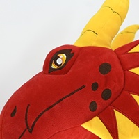 Créez Vos Propres Personnages : Peluche Dinosaure avec Ailes, Animal de Dessin Animé, Peluche Lestée Anime Personnalisée