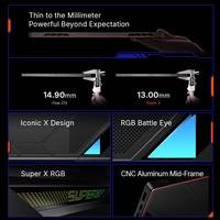 Nouveau 2026 OneXplayer Super X 14'' Écran tactile OLED 2.8K 120Hz AI MAX+ 395 48 Go de RAM Ordinateur portable professionnel mobile en métal