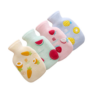 Bolsa de Agua Caliente de Peluche con Diseño de Frutas, Antiexplosión, Desmontable y Lavable, para Manos y Pies - Product Image 5