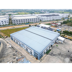 Hiện đại lớn-spant Kết Cấu Thép sản xuất hội thảo hậu cần kho lưu trữ và văn phòng tích hợp - Product Image 3