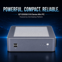 Q71200G6-S18 基本版 Win10 系统磁性盖 6*Intel 2.5 千兆网卡软路由器防火墙服务器台式办公迷你电脑