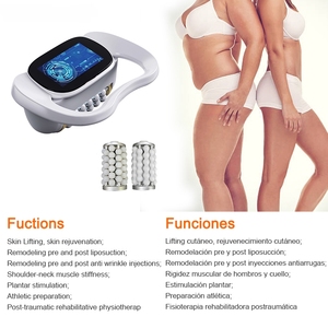 <b>Hand</b> <b>Held</b> Body Roller <b>Massager</b> 360 Roller Technology 5-200Hz Frequency for Skin Rejuvenation Lifting Plantar Stimulation Home - Product Image 3