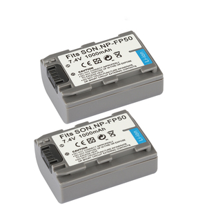 Bán buôn máy ảnh 7.4V 1000mAh có thể sạc lại pin cho Sony DCR HC30 40 43E 65 85 94e 96 DCR SR30 NP fp30 NP fp50 fp60 FP70 FP71 - Product Image 3