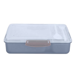 Durable low MOQ <span class=keywords><strong>2</strong></span> pcs silicone seal Leak-Proof On-the-Go containers bento lunch <span class=keywords><strong>box</strong></span> for kids - Product Image 2