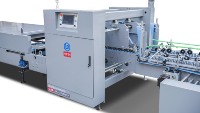 Machine à coller les boîtes en carton ondulé grand format à couture continue, adhésion électrique, haute efficacité, pour sacs et produits chimiques