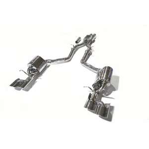 EXR pour Mercedes-Benz <span class=keywords><strong>E55</strong></span> <span class=keywords><strong>AMG</strong></span> <span class=keywords><strong>W211</strong></span>, silencieux à valve en acier inoxydable poli miroir, épaisseur 1,5 mm, échappement à commande à distance, catback - Product Image 5