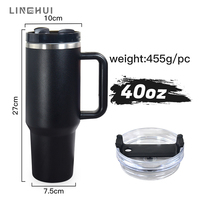Bouteille d'eau froide et chaude portable Linhui Bouteille isolée et thermos en acier inoxydable à double paroi sous vide