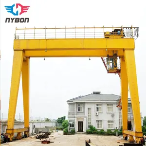 30t 50 Ton Cabin Control Door a Type Double Girder Goliath/Gantry Crane Specification