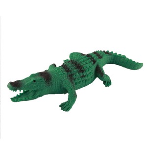 Venta al por mayor descompresión Squeeze Wildworld Animal Stretch Toys figura suave <span class=keywords><strong>cocodrilo</strong></span> lleno de arena para niños - Product Image 1