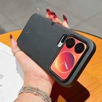 Étui de téléphone portable professionnel KAOU pour Xiaomi 17 Pro Max, en cuir souple TPU de luxe, coque rigide 5G, antichoc, bouton métallique, protection de l'objectif