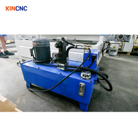 Machine à clouer les palettes en bois entièrement automatique KINCNC, commande PLC, pressage hydraulique, écran tactile, 220v/380v, 35-75