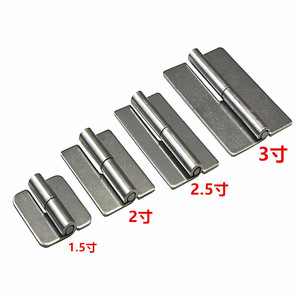Bisagras Desmontables de Acero Inoxidable de 1.5, 2, 2.5 y 3 Pulgadas, Bisagra para Muebles de Montaje en Superficie, Diseño Industrial Antioxidante - Product Image 1