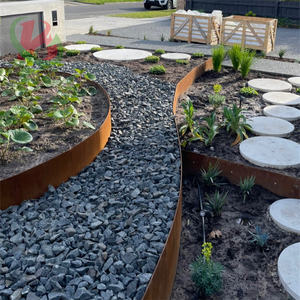 <span class=keywords><strong>Corten</strong></span> Сталь, садовый пейзаж, окантовка, металлическая цветочная клумба, окантовка для наружного использования - Product Image 1