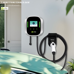 Station de recharge pour véhicules électriques Zencar <span class=keywords><strong>Wpro</strong></span> 7kw 11kw 22KW 16A 32A 40A Wallbox Type 2 Type 1 GBT NACS Chargeur mural intelligent pour la maison avec application WiFi - Product Image 1