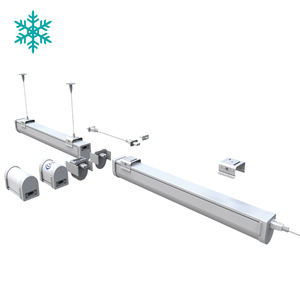 Luminaire linéaire LED Triproof d'urgence pour chambre froide -40 degrés, étanche, anti-poussière, anti-corrosion, pour congélateur walk-in - Product Image 5