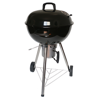 Barbecue Commercial Professionnel d'Extérieur au Gaz et au Bois avec Accessoires pour Barbecue en Plein Air