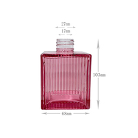 Flacon diffuseur de parfum vide personnalisé de luxe, grand format 200 ml, pour la maison