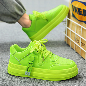 Zapatillas de deporte bajas de verano <span class=keywords><strong>2023</strong></span> para hombre, zapatos deportivos informales transpirables con forro de malla suave, cierre con cordones, cómodo diseño de moda - Product Image 4