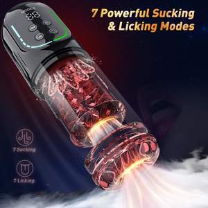 Dispositivo Automatico per Masturbazione Maschile con Funzioni di Spinta, Rotazione e Suzione, Controllo AI tramite App, Giocattoli per Adulti, Pompa per Pene, Stimolatore Maschile, Macchina del Sesso - Product Image 2