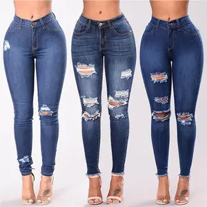 el mejor fabricante de jeans rotos mujer y jeans rotos mujer para mercado de hablantes de spanish en alibaba.com