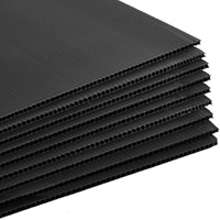 Panneaux Correx 2400x1200mm, feuilles de plastique PP cannelées, panneau de protection Corex, écologique, imperméable, découpe