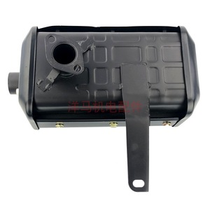Silenciador para Motor Diésel Refrigerado por Aire 173F 178F 186F 188F 192F, Estilo Italiano, Tubo de Escape Lateral, Dispositivo de Reducción de Ruido - Product Image 1