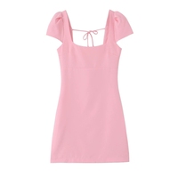 Nouvelle robe d'été à pois sexy et tendance pour femme, style européen, dos nu