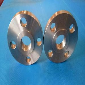 Kohlenstoffs tahl flansch <span class=keywords><strong>CS</strong></span> <span class=keywords><strong>A105</strong></span> S235JR EN1092-1 Typ 13 PN10 PN16 DN100 TH RF FF Gewinde flansch mit angehobener Fläche - Product Image 2