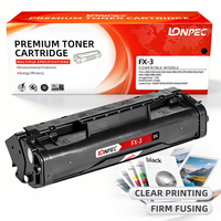 خرطوشة حبر سوداء متوافقة مع FX3 من Lonpec، تنتج 2700 صفحة، مناسبة لطابعات FAX-L200/220/240/250/260i/280/290/295/300/350/360