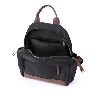 Zaino con Ciondolo Orsetto <span class=keywords><strong>per</strong></span> Donne, Grande Capacità, Borsa Scolastica <span class=keywords><strong>per</strong></span> Ragazze, Zaino Monocolore <span class=keywords><strong>per</strong></span> Signore OEM JY220826 Impermeabile - Product Image 6
