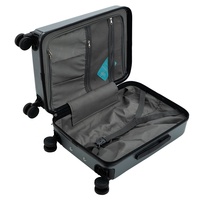Vente chaude moderne pilote affaires bagages sacs ABS coque dure chariot valises ouverture avant poche pour ordinateur portable fermeture éclair pour voyage