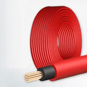 fire resistance low smoke 2.5mm 4mm 6mm 10mm hot sale china wholesale solar panel cable wire