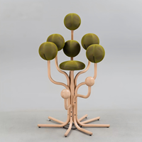 Fauteuil d'appoint créatif en forme d'arbre, chaise ludique et fantaisiste en forme de branche d'arbre, fauteuil lounge ergonomique de designer pour la décoration du salon