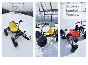 Kart à chenilles <span class=keywords><strong>pour</strong></span> neige et glace, châssis tubulaire en acier, <span class=keywords><strong>pour</strong></span> zones scéniques et sites de divertissement tout-terrain, type motoneige - Product Image 6