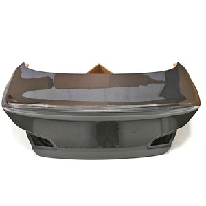Per Infiniti G37 Berlina 4 Porte 08-13, Portellone Posteriore in Stile TF in Carbonio con Foro per Telecamera e Foro per Pulsante Apertura <span class=keywords><strong>Bagagliaio</strong></span> - Product Image 4