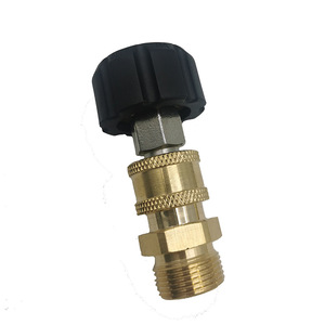 High Pressure <b>Washer</b> Hose Adapter M22 1.5 Brass Connector For Foam Pot Cleaning Accessory - Product Image 4
