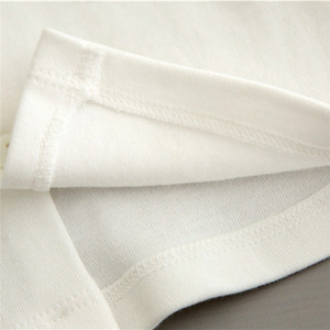 Ropa Infantil al por Mayor, Camisetas Coreanas para Niños, Camisetas Blancas Lisas para Niñas, del Fabricante en China - Product Image 2