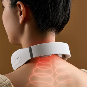 Mini masseur de cou sans fil et rechargeable personnalisé avec conception d'impulsion thermique pour la zone des épaules sans fil électrique - Product Image 5