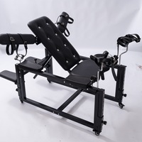 Grande chaise de sexe BDSM avec machine à sucer jambe ouverte écarteur cadre de retenue jouets pour Couples femmes Gay adultes jeux