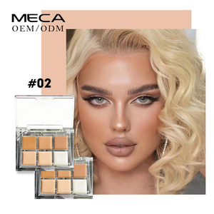 Palette de crème blush et anticernes végétalienne <span class=keywords><strong>6</strong></span> couleurs Marque privée Palette de contour anticernes Palette de blush crème - Product Image 3
