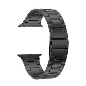 <span class=keywords><strong>Bracelet</strong></span> de montre intelligent Yubenyi RM001 ultra-luxe respirant en alliage de titane avec fermoir déployant 22 cm pour <span class=keywords><strong>Watch</strong></span> Ultra 2 - Product Image 4