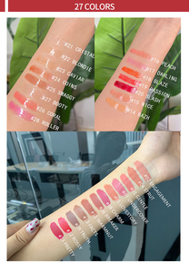 MLM Velvet Satin Matte Liquid Lipstick Pink Packaging Private Label Non-stick Cup Long Lasting <b>Lip</b> Makeup Cosmetics <b>lip</b> gloss - Product Image 3