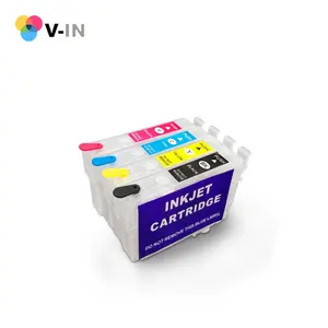 T502 502XL Refillable Ink Cartridge with ARC chip for Epson Expression Home XP-5100 XP-5105 WF-2860DWF 2865DWF Printer Cartridge