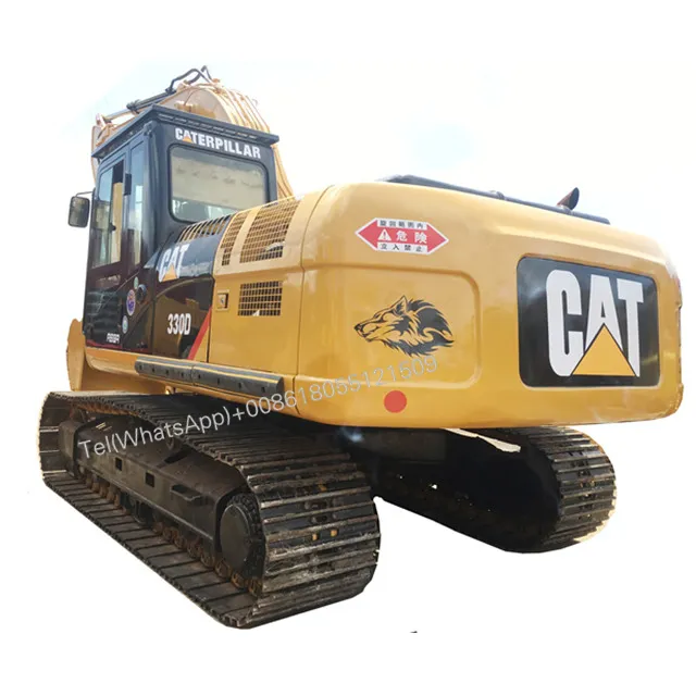 信頼性の高いキャットエンジンと中古ショベルを備えた30トンの動作重量を備えた中古Caterpillar330Dクローラーショベル