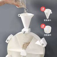 Conteneur de stockage de farine étanche à l'humidité pour cuisine, grande capacité, distributeur de riz